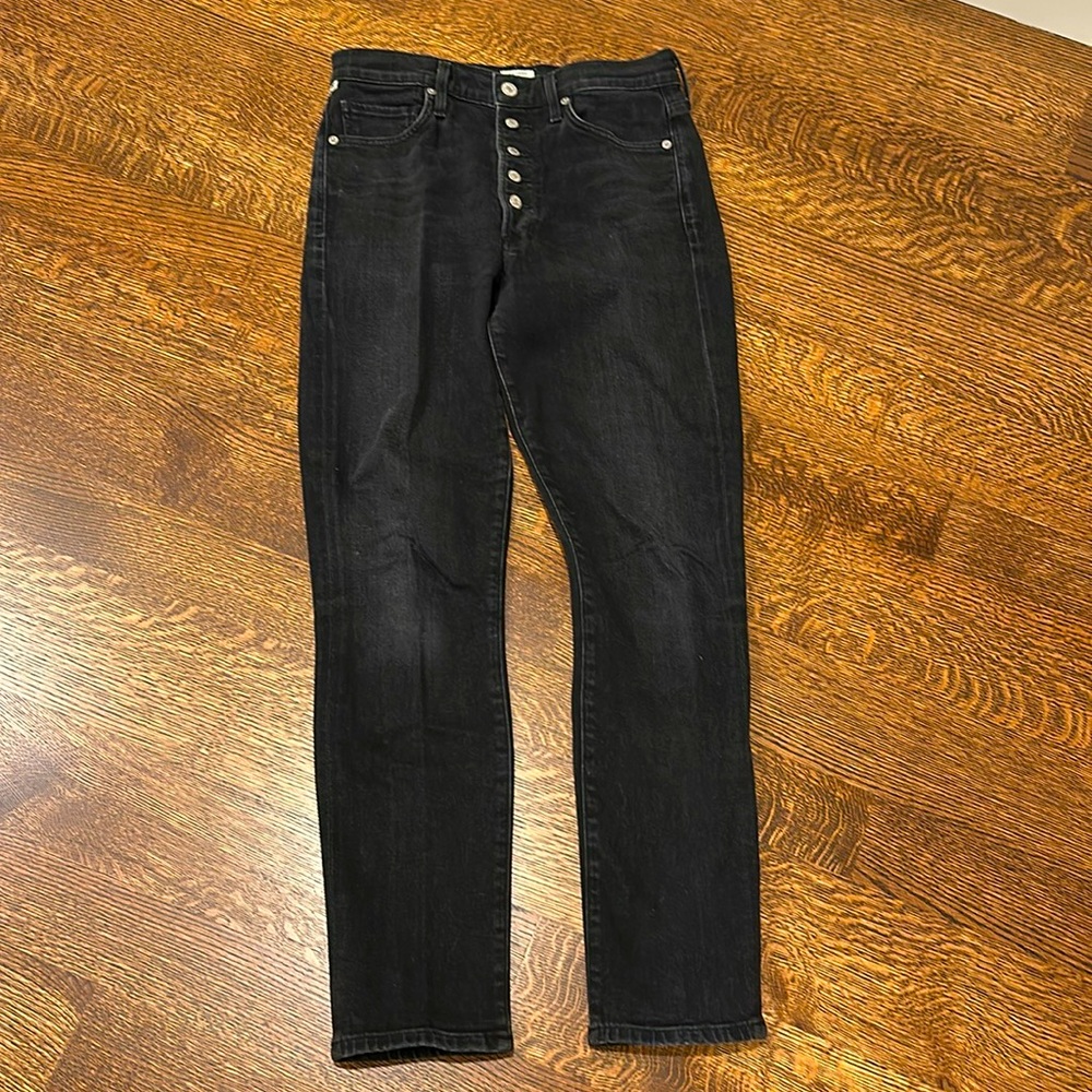 Citizens for Humanity Olivia High Rise Straight Jeans